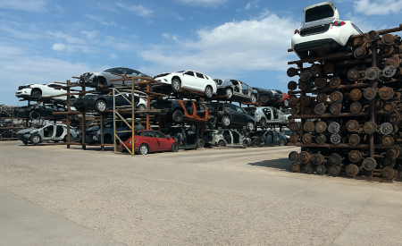 auto recycling yard